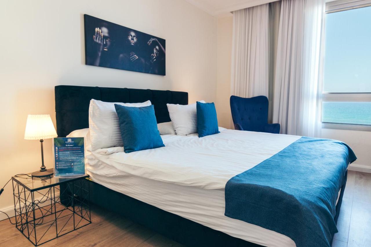 Almog Beach Apartments מגדלי חוף הכרמל חיפה Extérieur photo