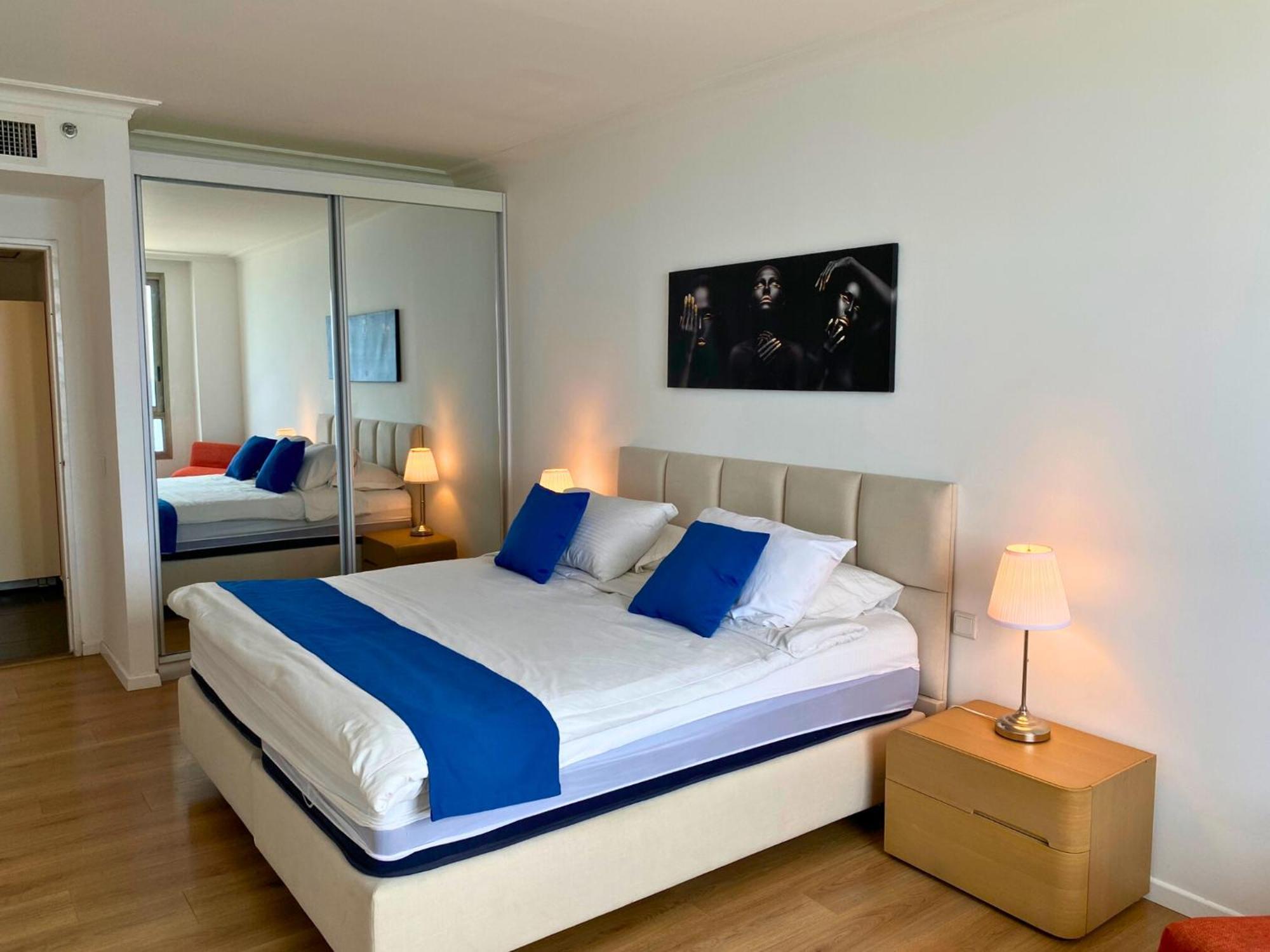 Almog Beach Apartments מגדלי חוף הכרמל חיפה Extérieur photo